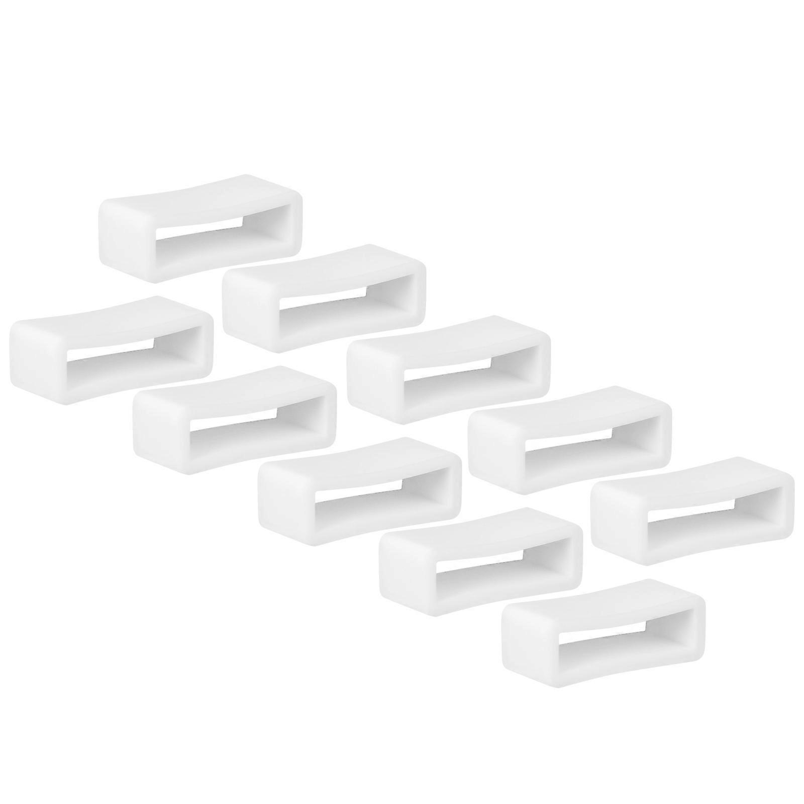 10Pcs Watch Band Strap Keepers Silicone Material For Everyday Use Secure Your Watch Bands