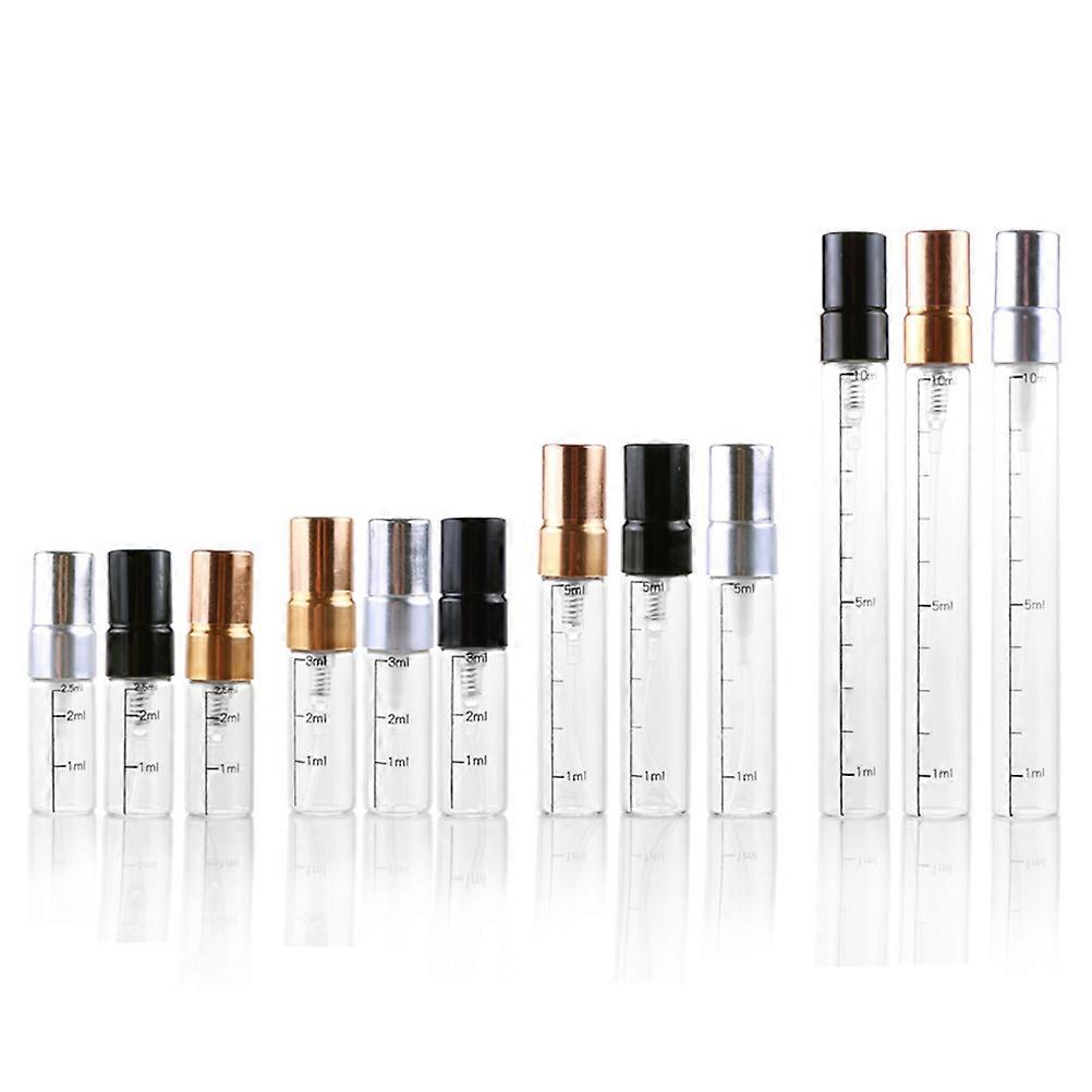 Compact 3Ml Empty Spray Bottle For Outdoor And Travel Use With Fine Mist Cap In Assorted Color 6Pcs
