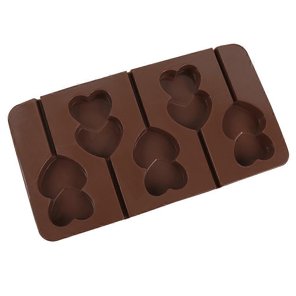 Heart Shaped Silicone Baking Mold for DIY Chocolate Candy Making Temperature Resistant 2.5 Inches