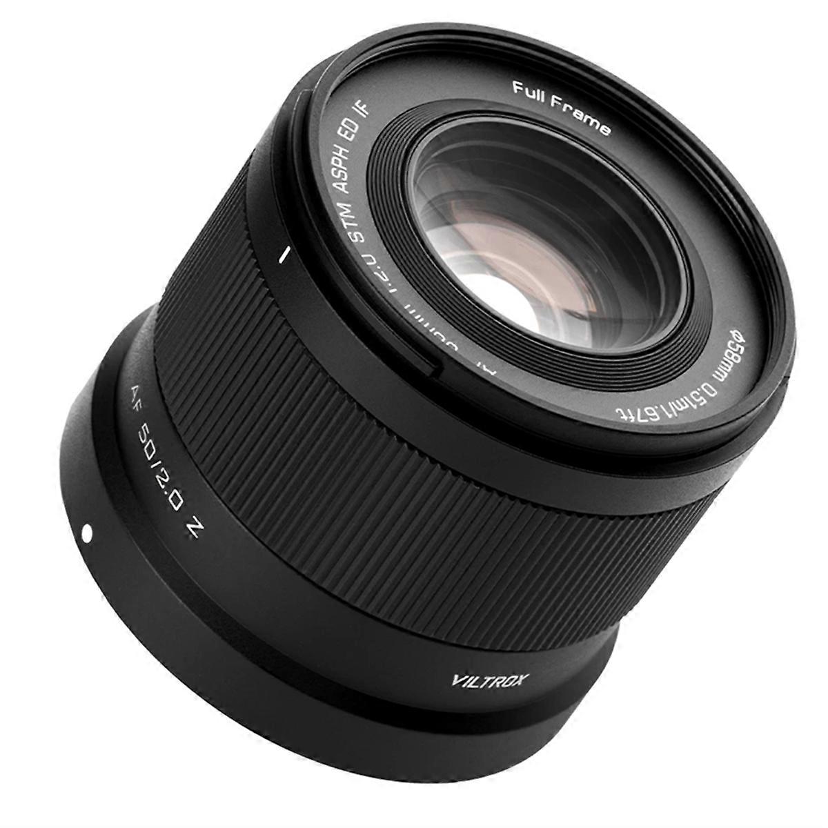 AF 50mm F2.0 Auto Focus Full Frame Prime Lens for Z Mount Z6 Z7 Camera Lens Z-Mount