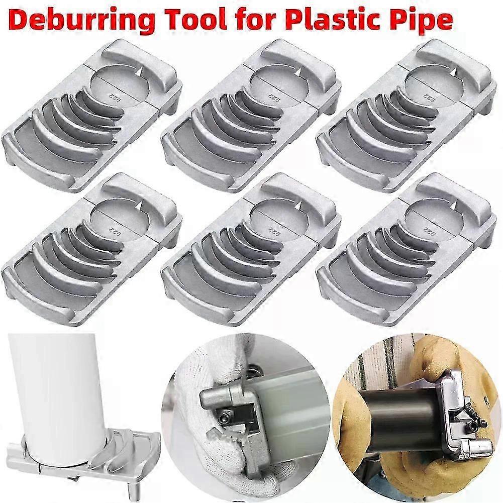 Exquisite PVC Chamfer Tool Pipe Deburring Reamer Plumbing Tool Chamfer Tool for Deburring Suitable for 6 Pipes Size From 1-1/4 To 4-Inch