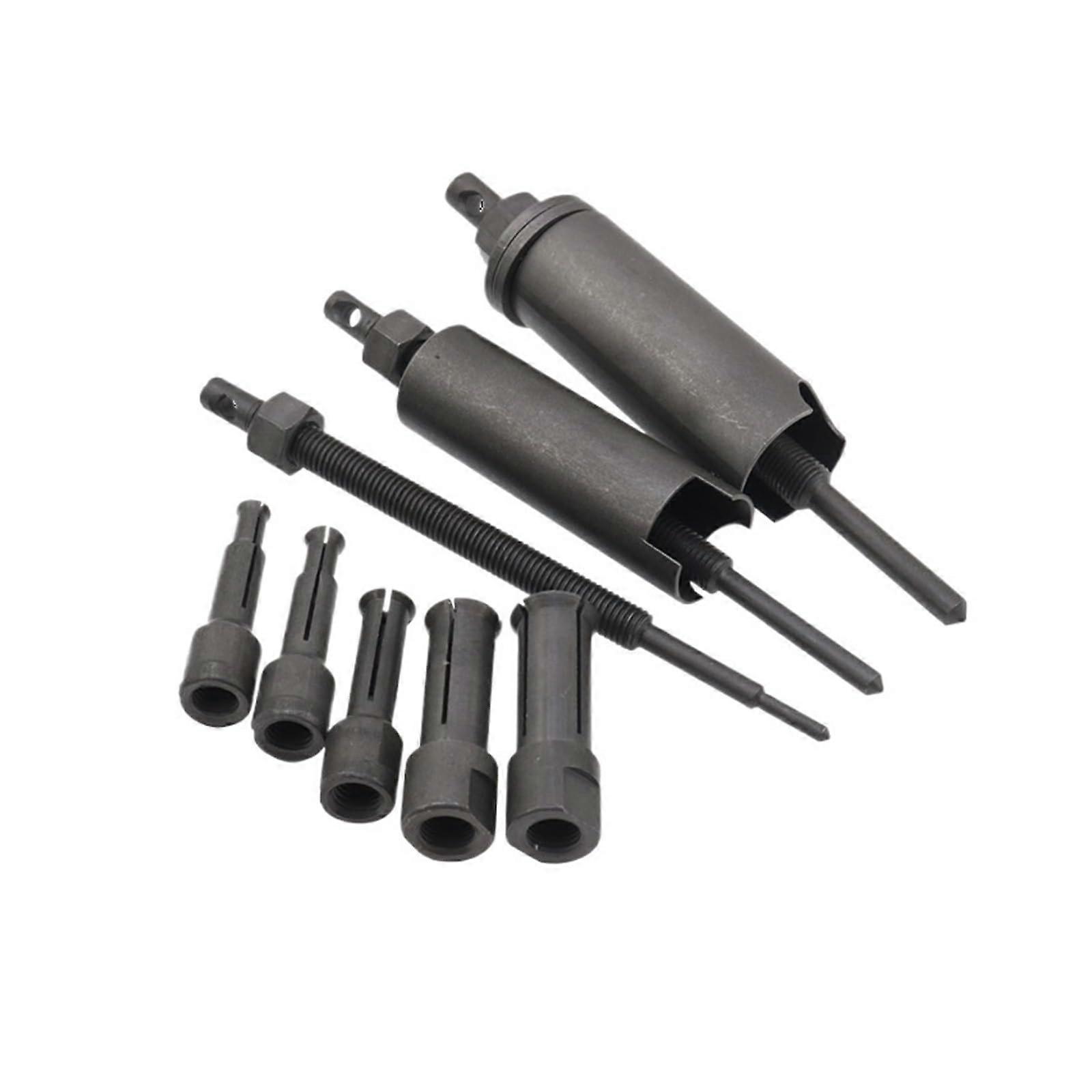 Motorcycle Bearing Puller Adjustable Internal Extractor Tool Kit for Wheel Removal Steel Black