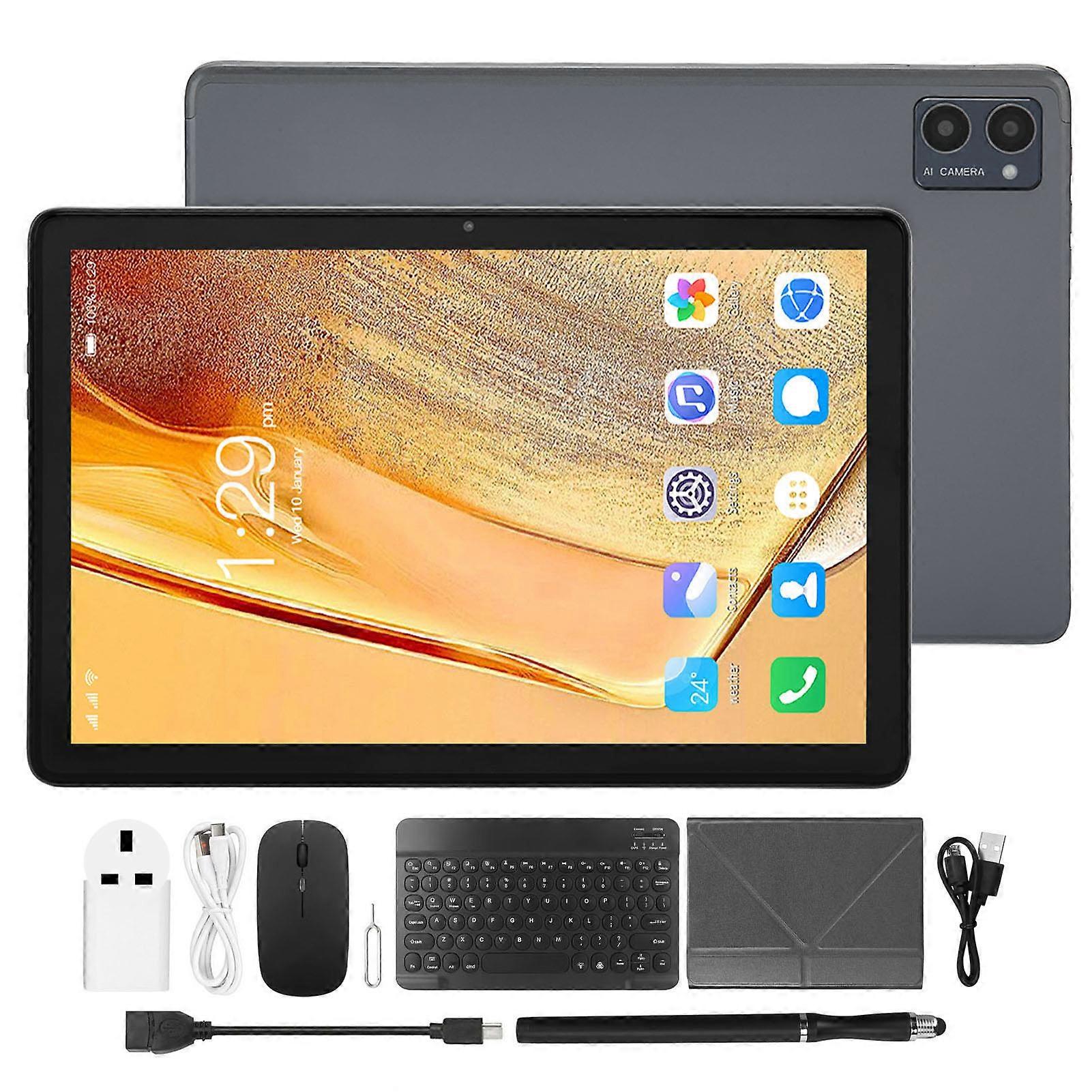 10.1 Inch Tablet with 12GB RAM, 256GB Storage, Octa Core, 4G LTE, Stylus, Keyboard, Mouse