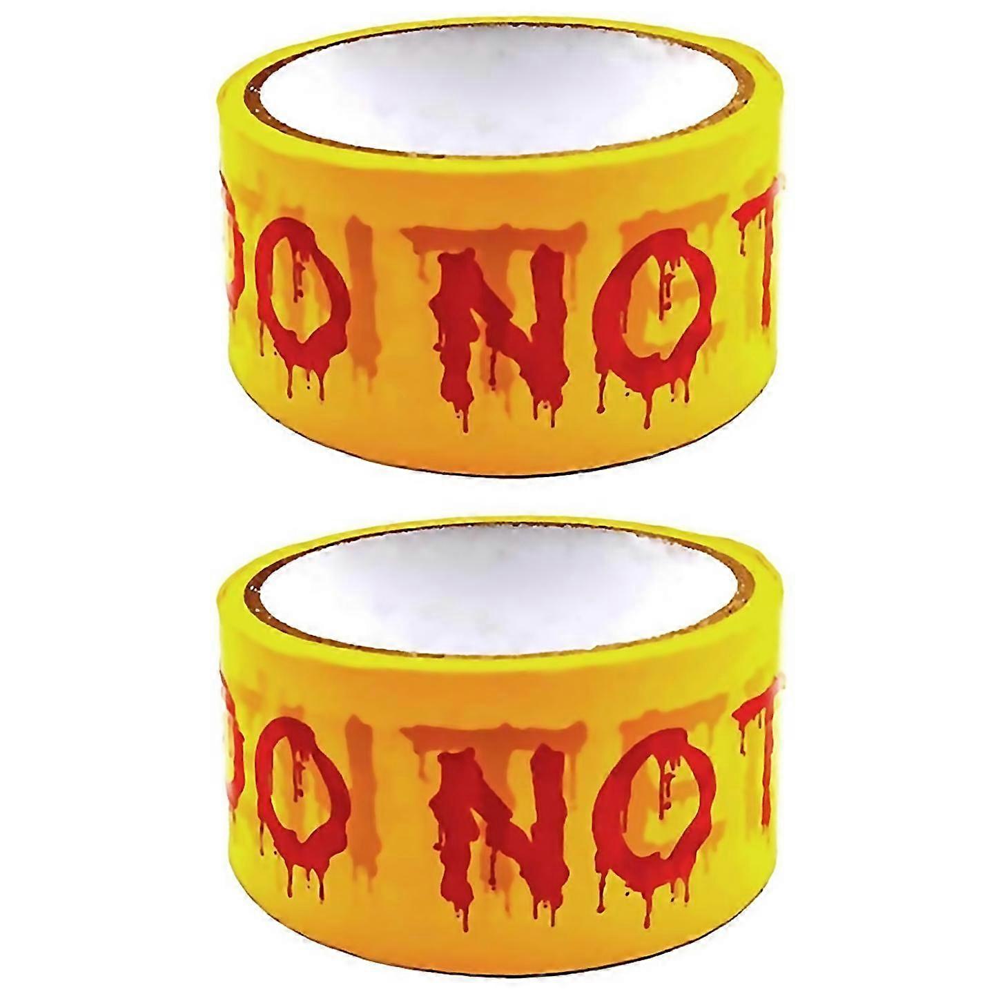 For halloween decorations caution tapedo not enter caution tape