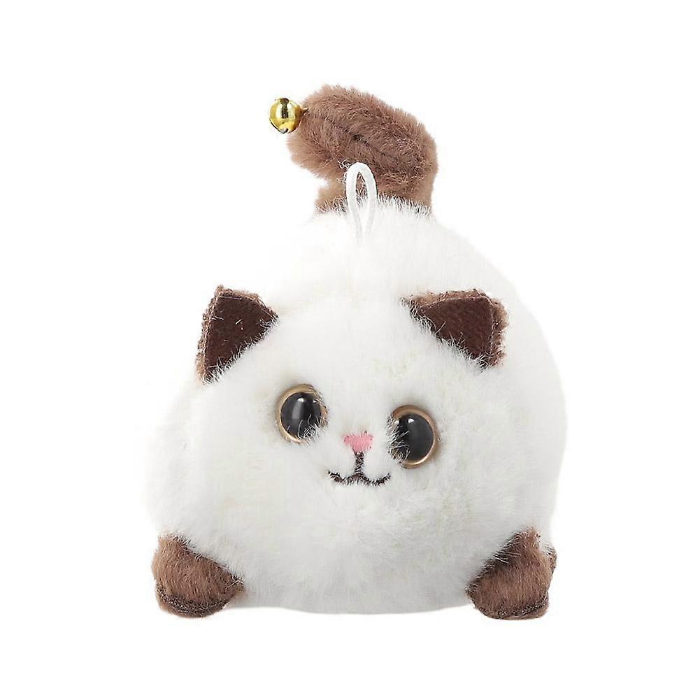 For Cats Wagging Tail Plush Toy No Battery Needed Rotating Kneading Deform Resistant Soft Hanging Catnip Pillow