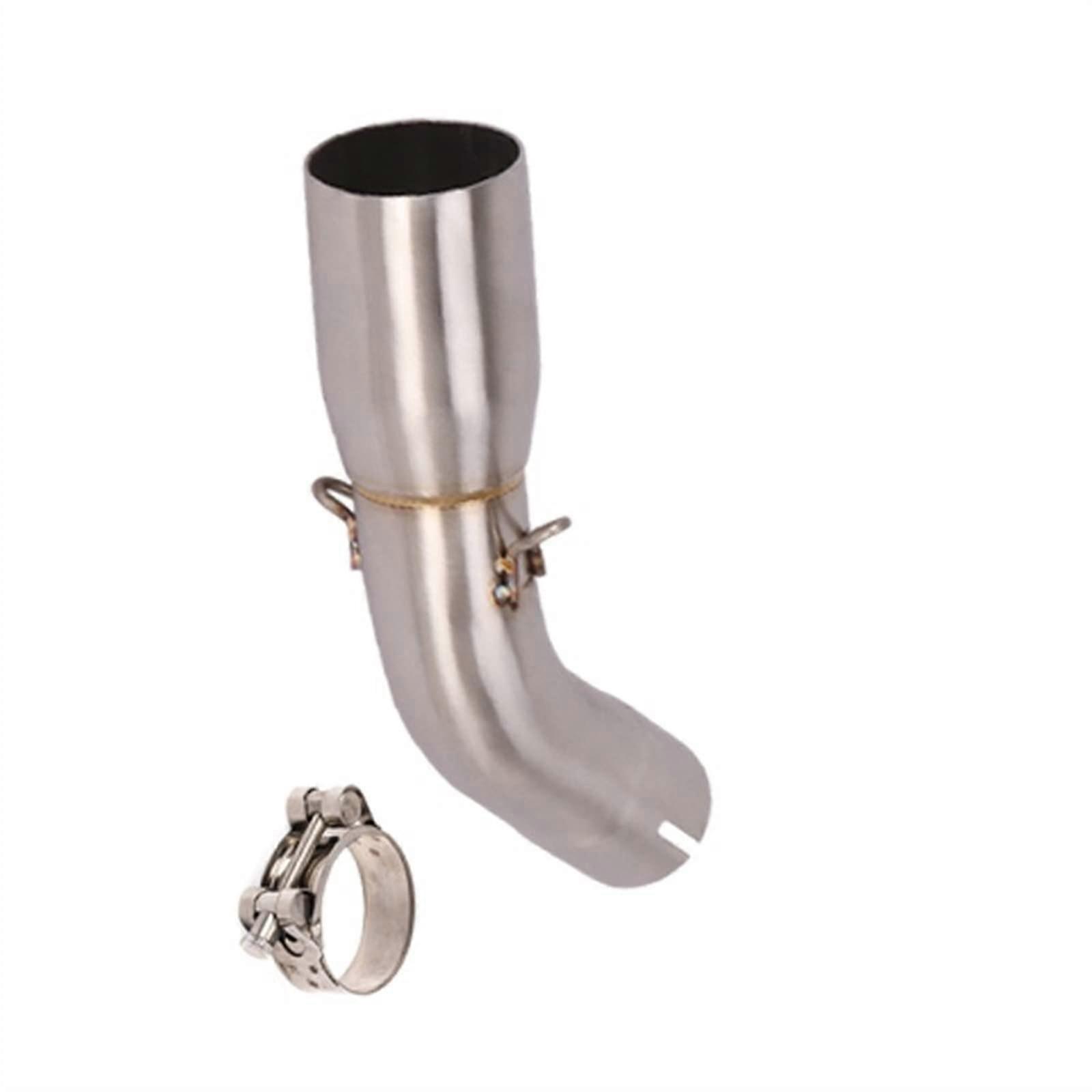 Slip-On Motorcycle Exhaust Silencer DB Killer Middle Link Pipe for Suzuki SV650 SV650X SV650S 2016-2021 (Color: Mid Link Pipe A)