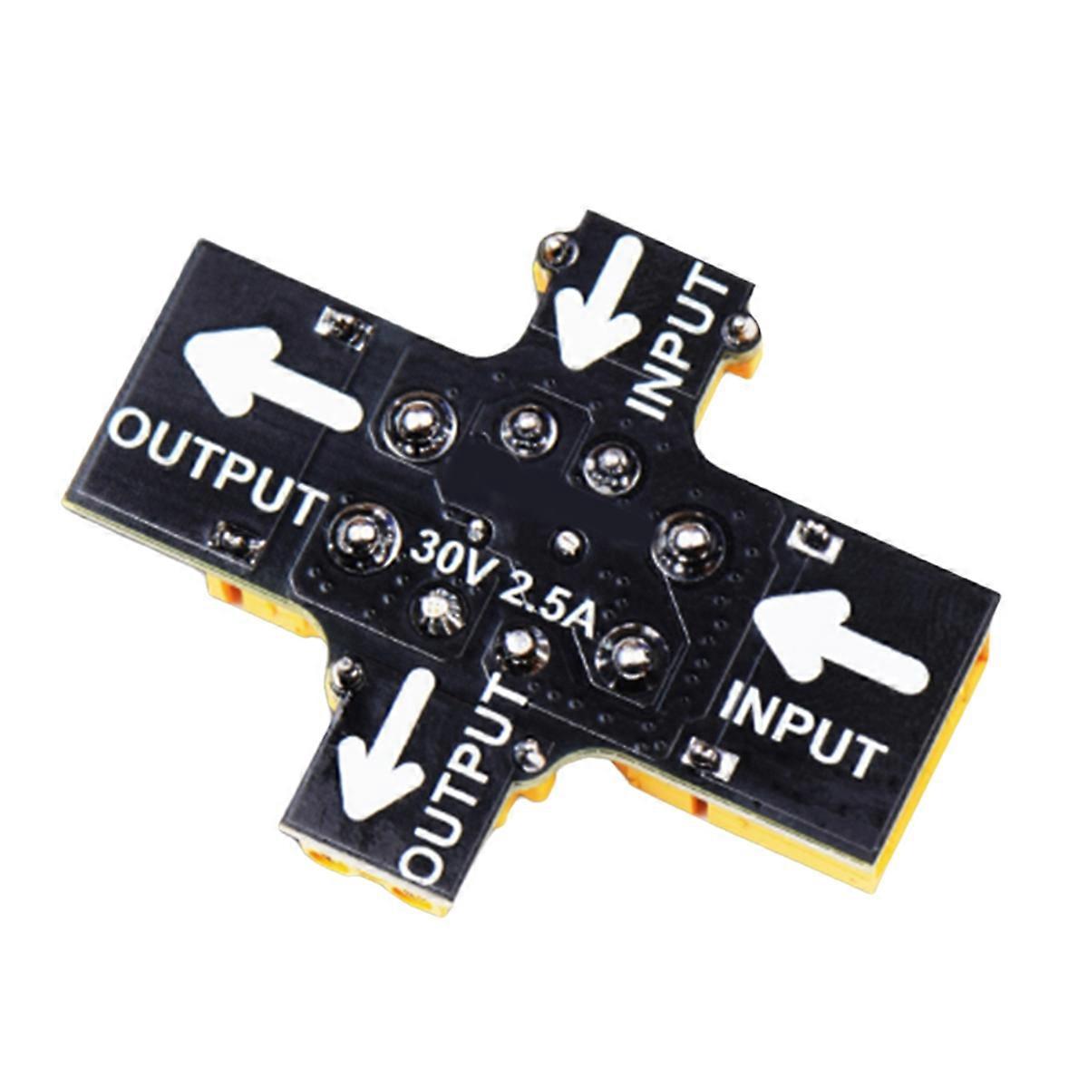 XT30 XT60 Short Circuit Protector Built-in Sound Alarm 2.5A-3.5A Short Circuit Protector Smoke Stop