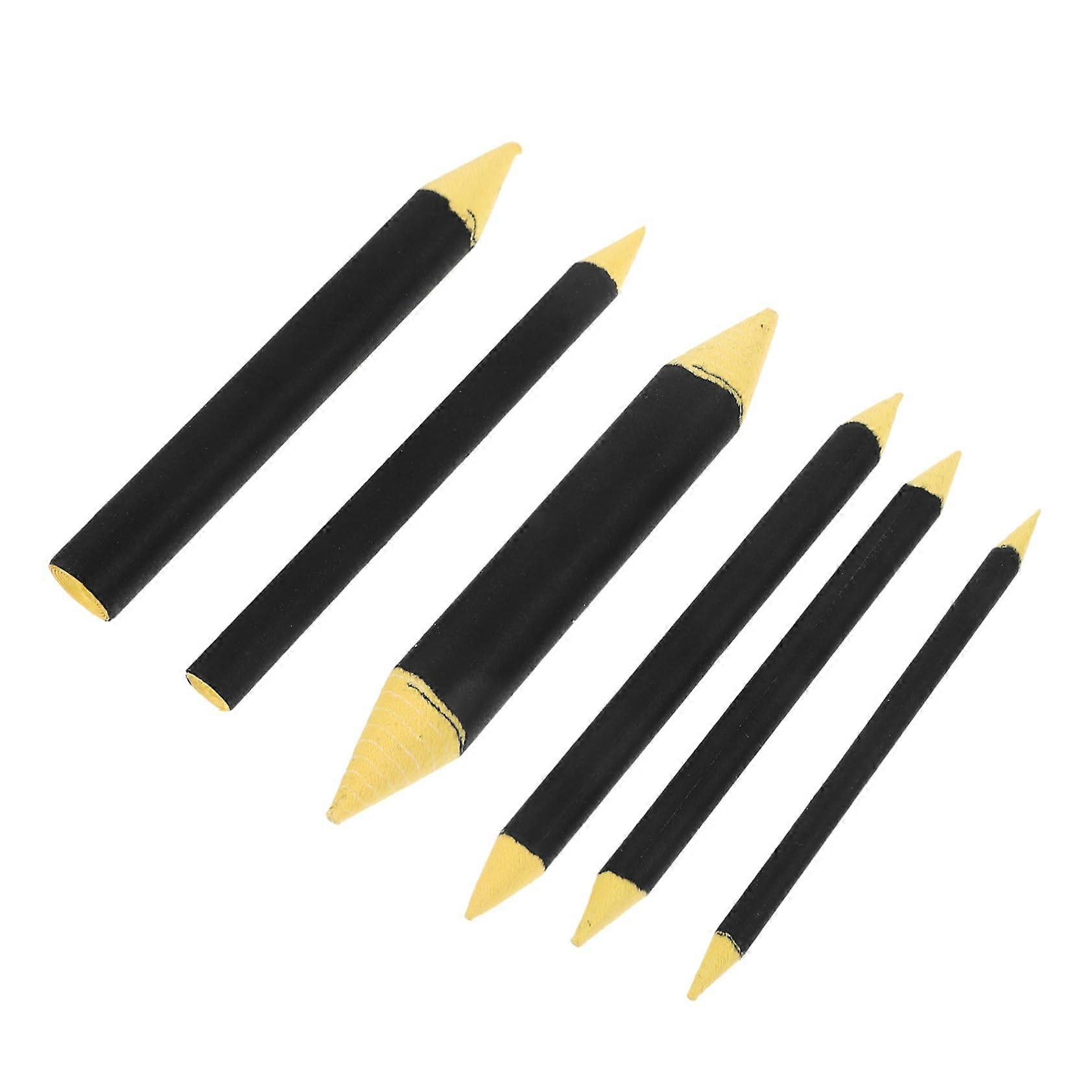 6pcs Professional Art Eraser Pen Sketching Drawing Erasers Blending Sticks for Artists and Hobbyists