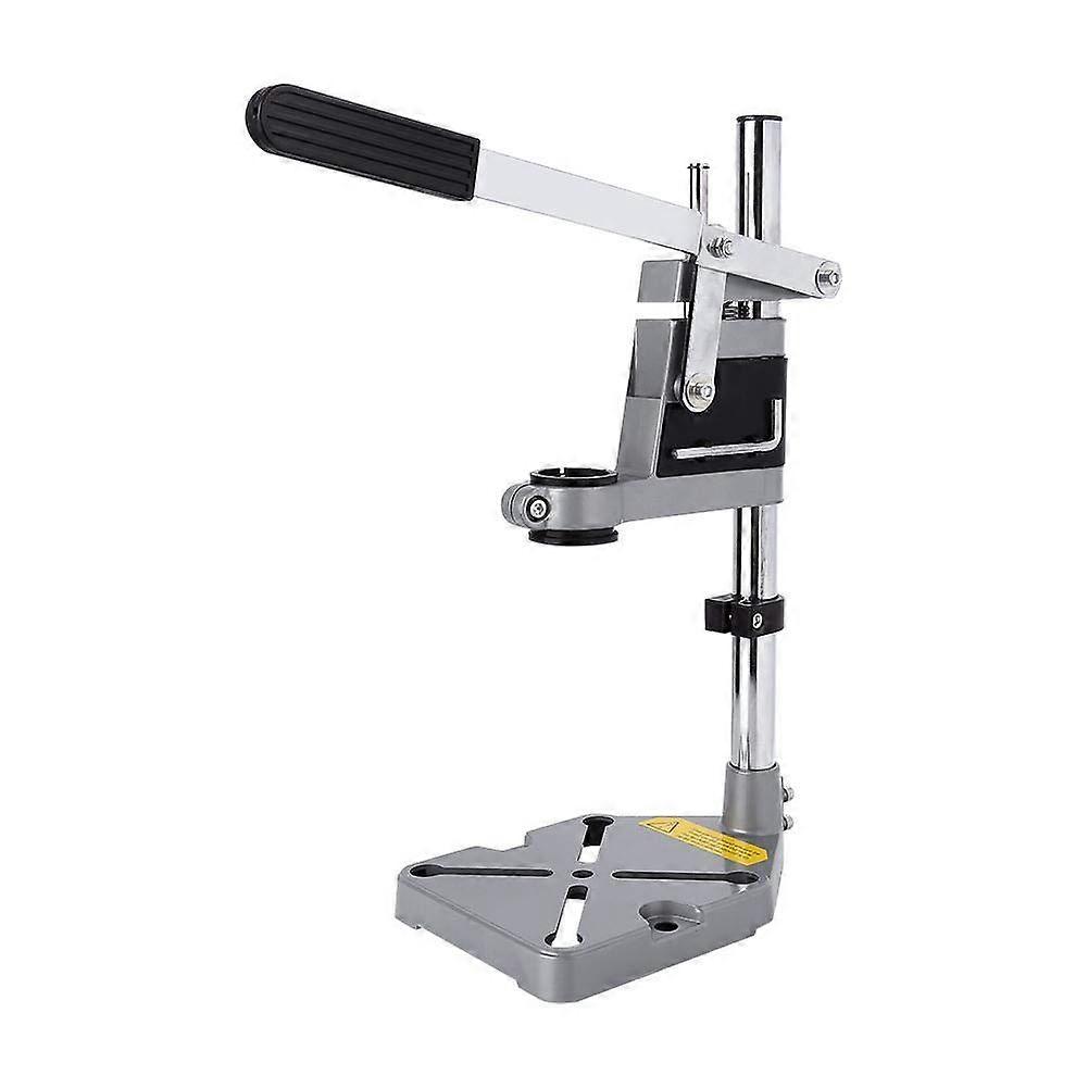 Workbench Drill Holder  Multifunctional Mini Drill Holder with Single Hole Aluminium Base for Drilling from