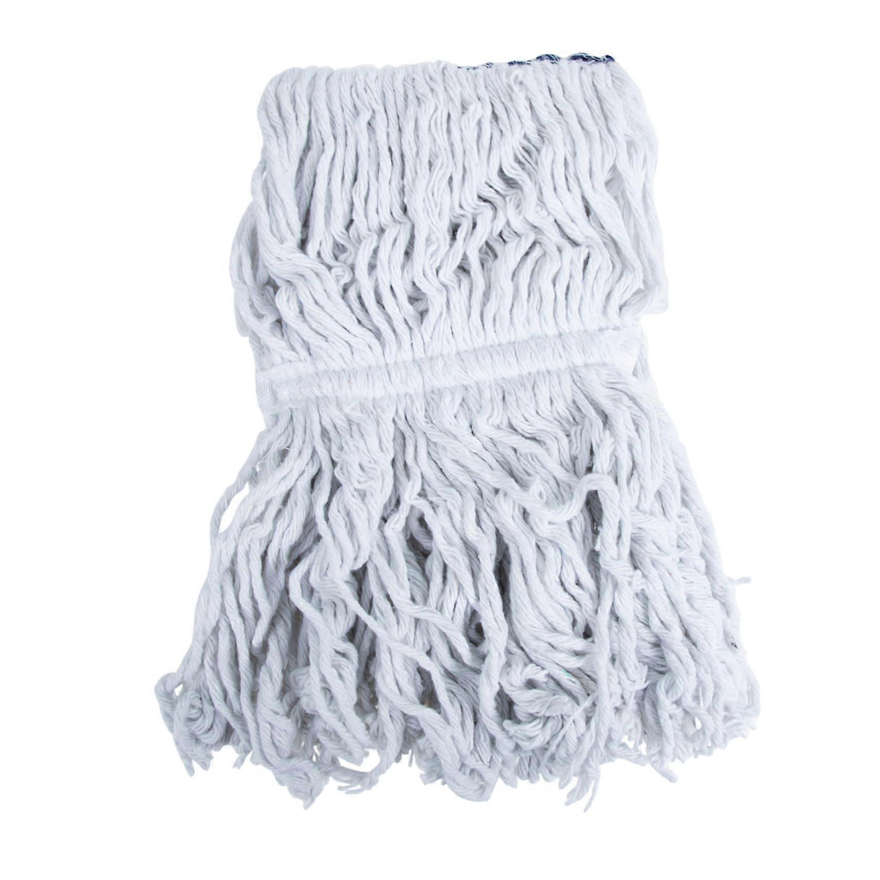 Industrial Cotton Mop Head Refills Durable Replaceable Commercial Cleaning Mop Cloth