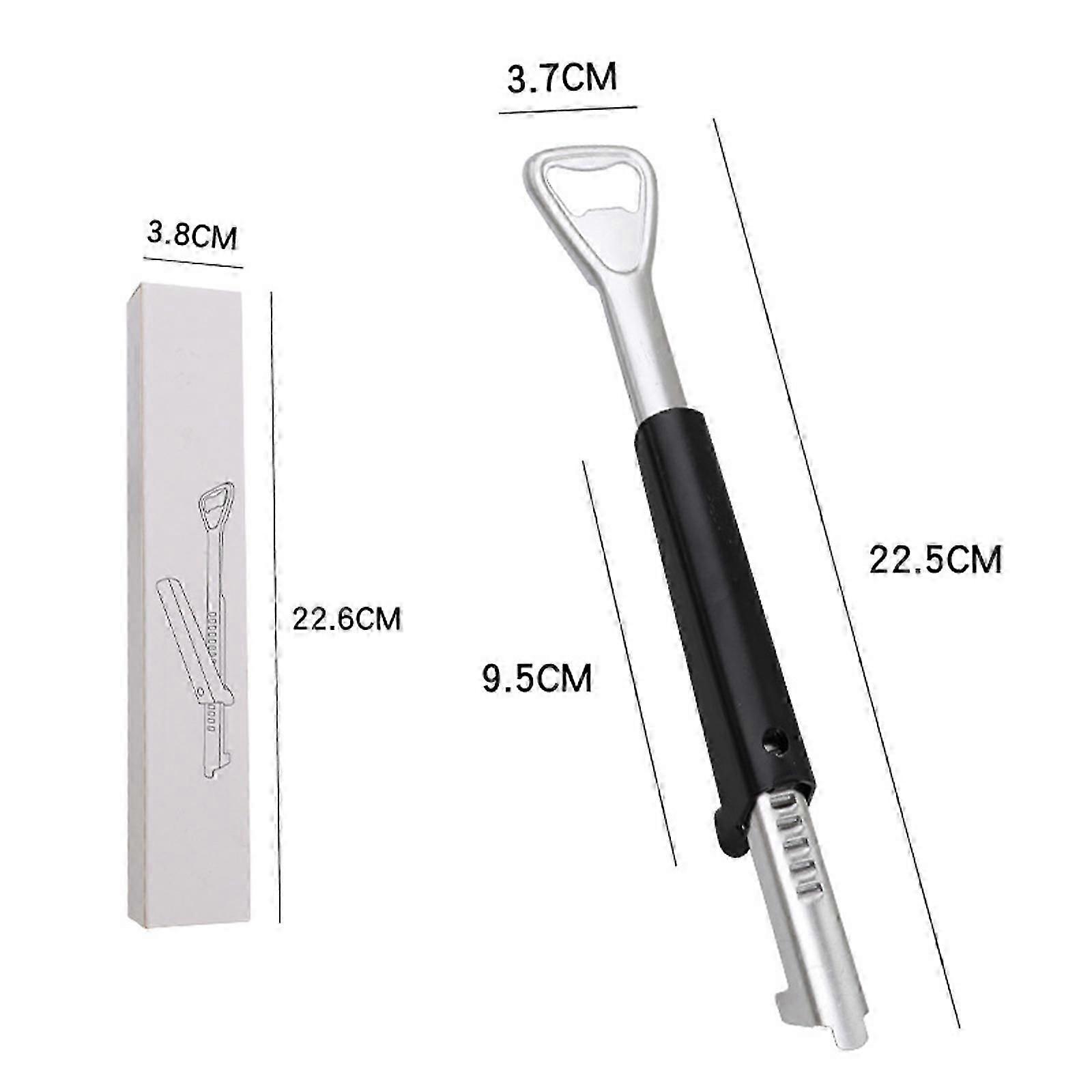 Adjustable Jar Can Opener, Adjustable Multifunctional Stainless Steel Can Opener Jar Lid Gripper for Most Sizes Kitchen Canning Tools