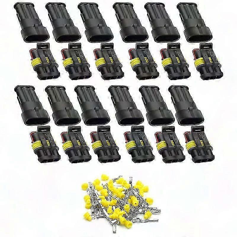 3-nastainen vedenpitävä auton sähköliitin 1,5 mm:n autoliitin Yvanille