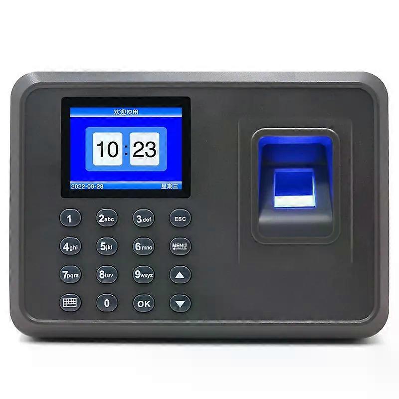 F05 Attendance Machine Fingerprint + Password With Intelligent Multi-lingual Suitable for Corporate Employees To Clock In