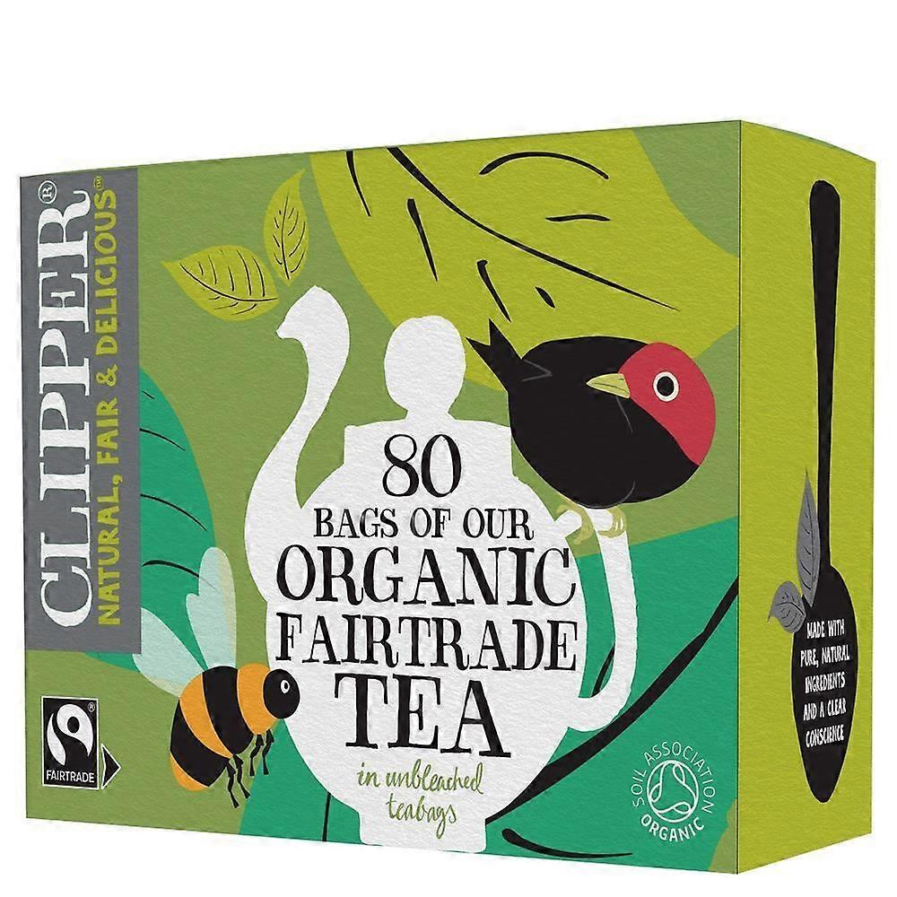 Clipper Organic Everyday Tea 80 bags - 4 Pack
