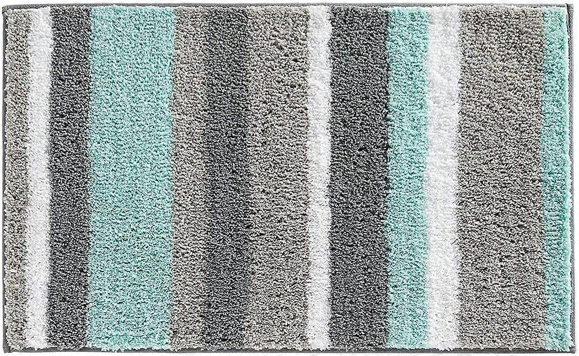 Absorbent Non-Slip Bath Mat Microfiber Bathroom Shower Mat (45X65Cm,)