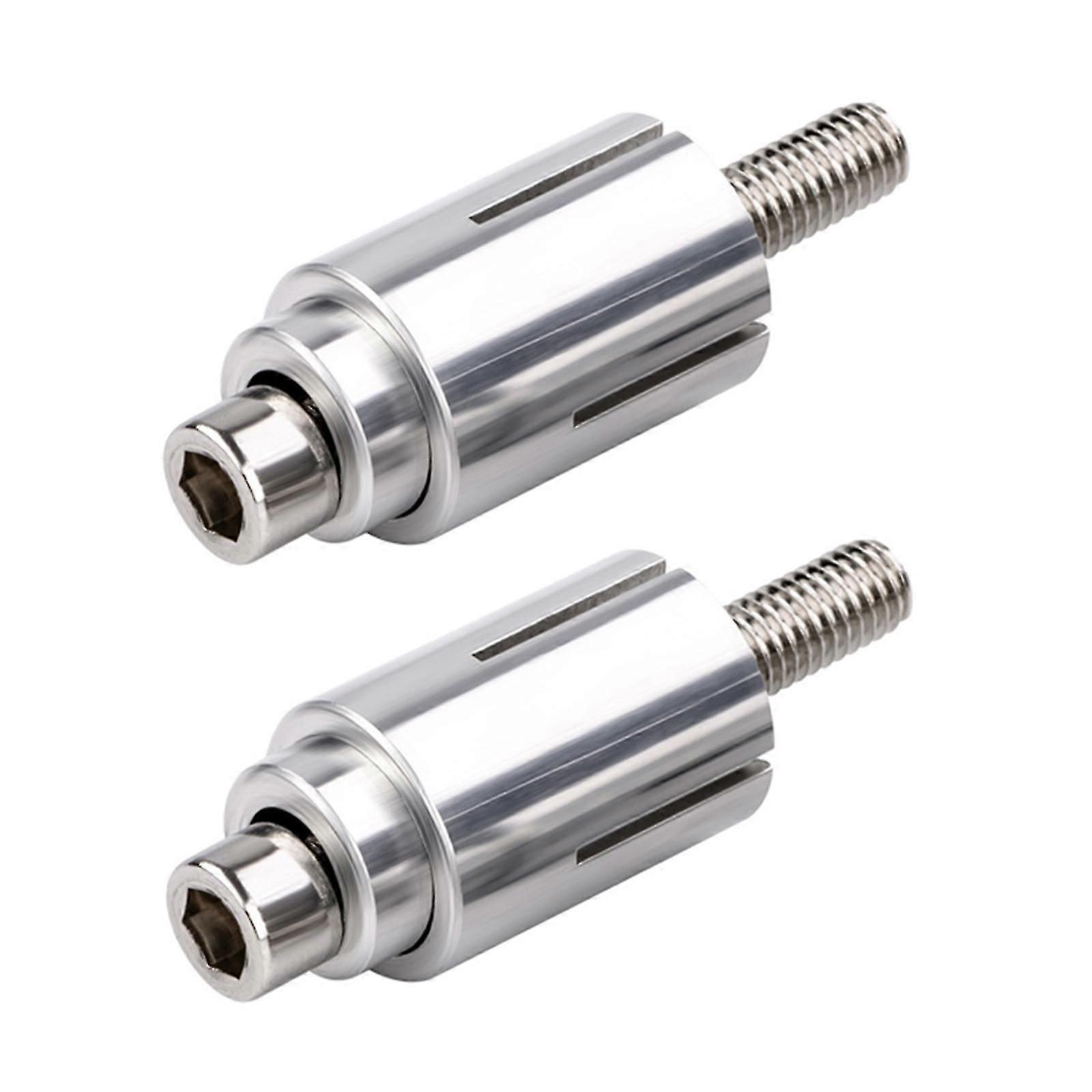 Shock-Absorbing Motorcycle Mirror Mounting Screws - Vibration Resistant, Easy Install, 2-Pack