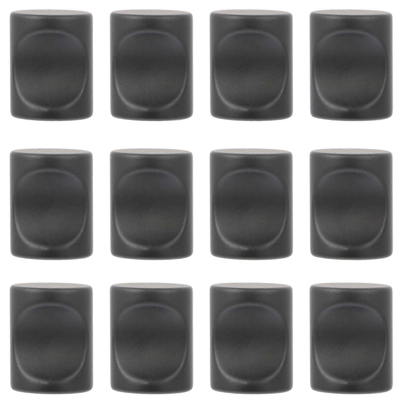 12Pcs Single Hole Drawer Handle Modern Style Door Knob Sturdy Wardrobe Handle