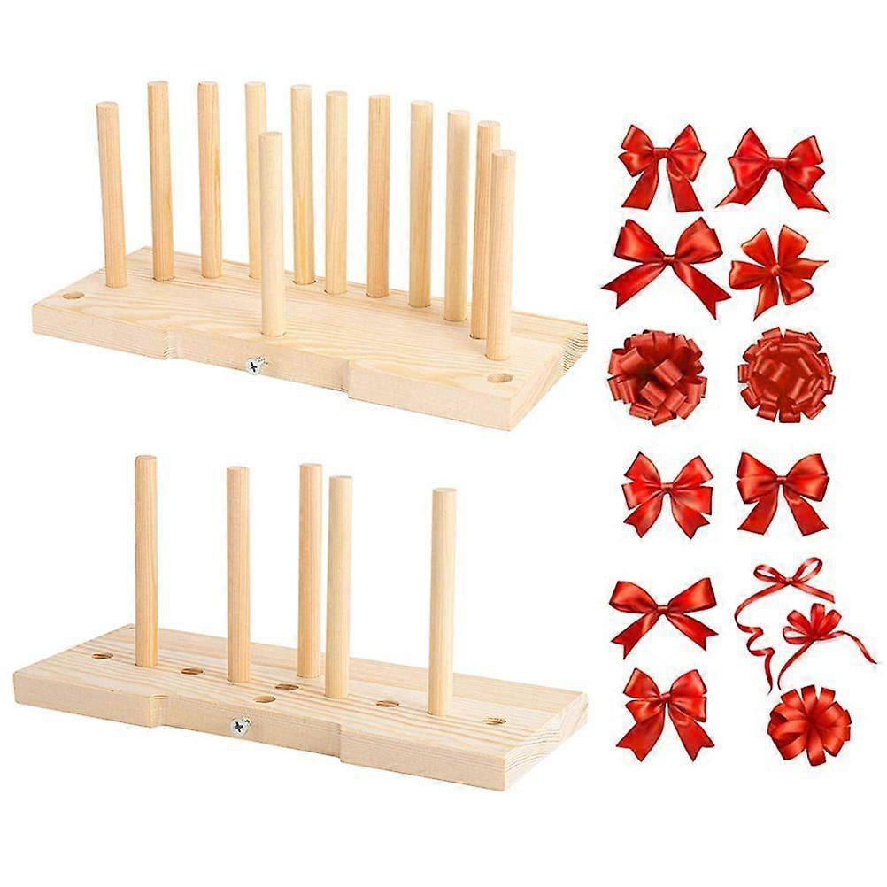 Bow Maker Wooden Wreath Bow Maker Tool Durable Portable Bow Tie Machine