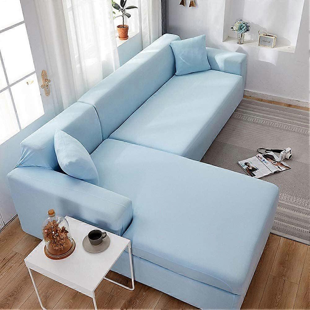 Fodera per divano elasticizzato per 1/2/3/4 / posto, fodere per divani a forma di L Coperture per divani Chaise Lounge C