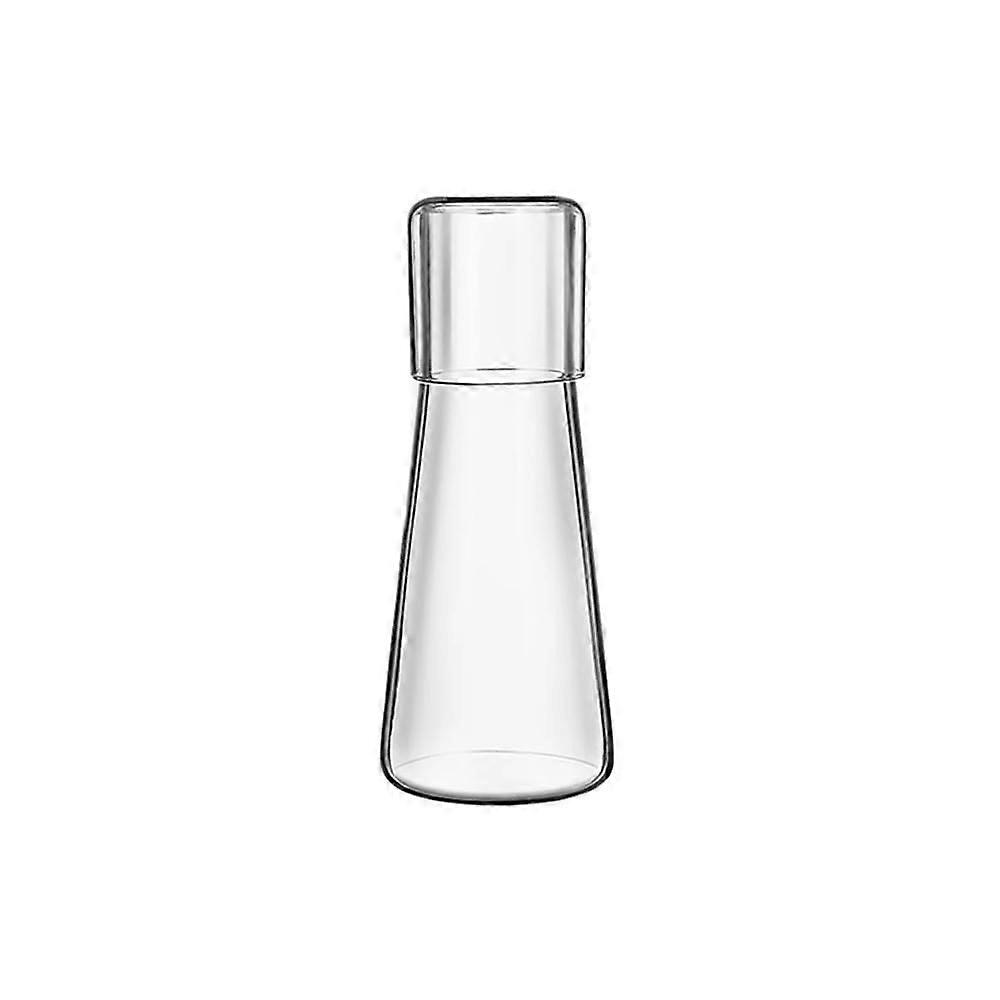 Iced Tea Pitchers 850ml Glass Teapot Set, Hot And Cold Water Carafe With Glass Cup, Clear
