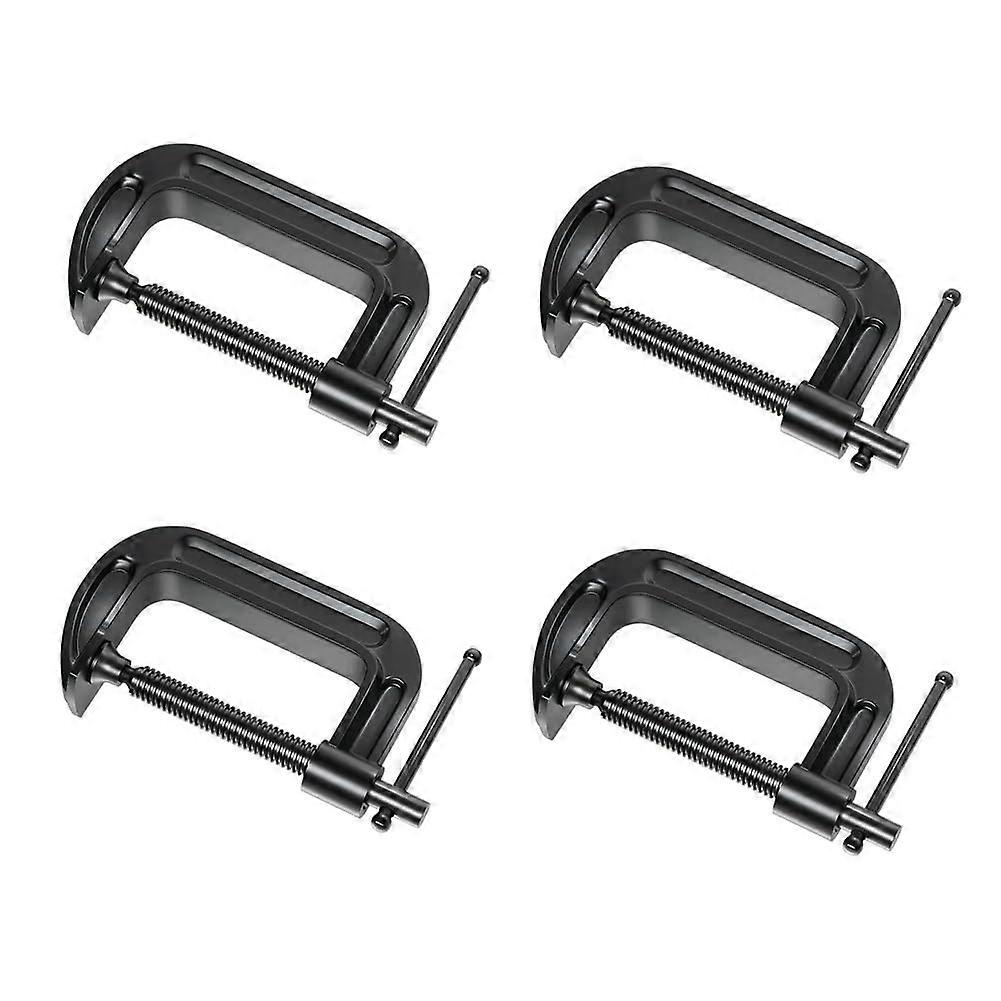 2 Inch G-Type Woodworking Clamp Mini Fixture with Sliding T-Handle for Carpentry, Welding, and Metalworking Tasks