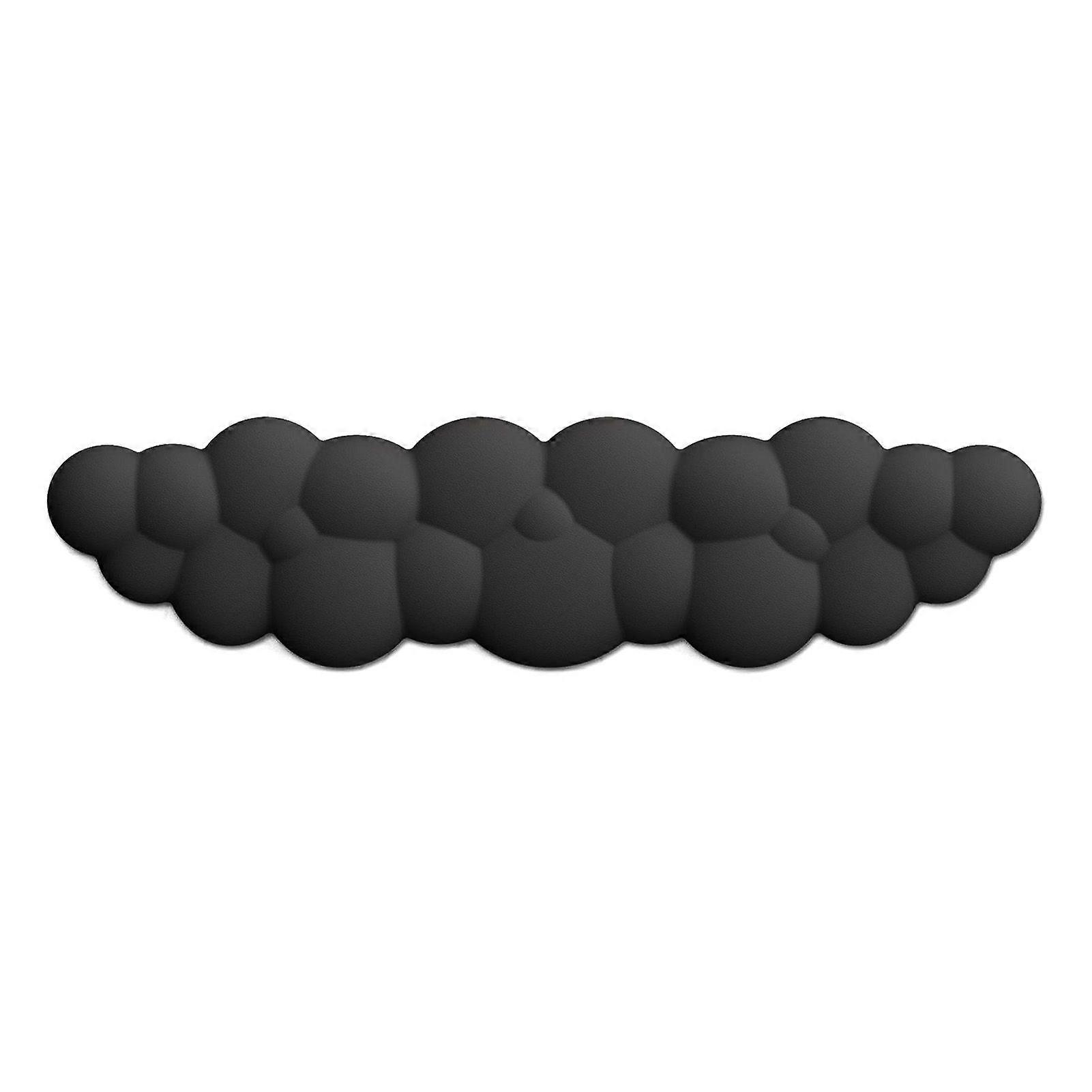 Cloud Mouse Pad Wrist Support Cute Fatigue Relief Soft Prevent Deformation Memory Foam Wrist Pad Keyboard Wrist Support Black