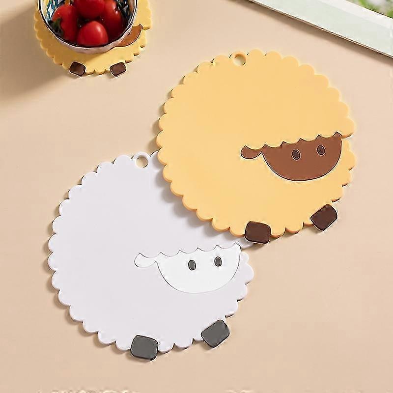 Cute Sheep Placemats - Non-Slip Heat Resistant Table Mats Coasters