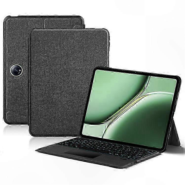 Leather Case with Backlit Keyboard and Trackpad for 10-Inch Tablets