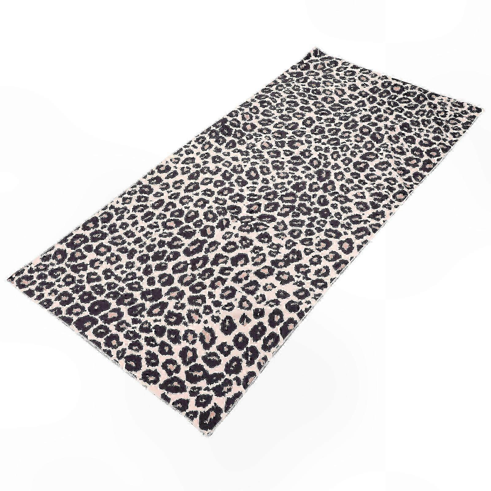 Quick-Dry Microfiber Beach Towel, 150x75cm, Lightweight and Portable for Summer Use, Animal Print Design