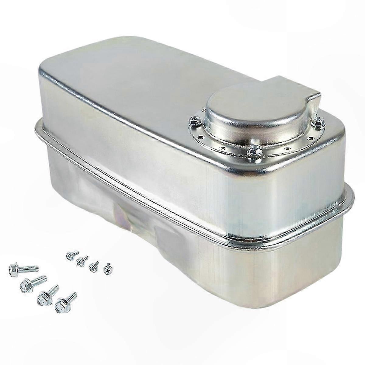 Twin Inlet Exhaust Muffler for Lawn Tractors and Riding Mowers Compatible with Various Models