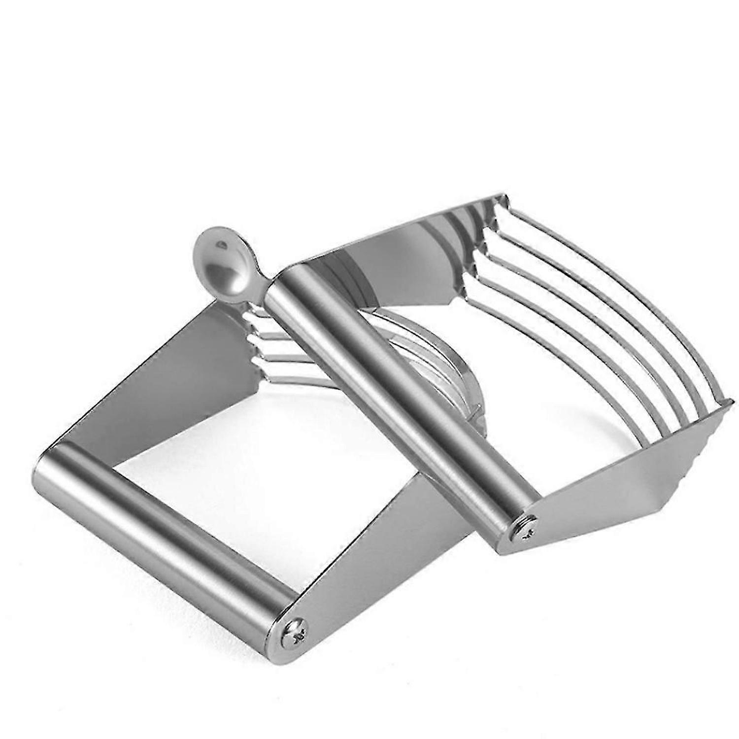 2 خلاطات دقيق من الفولاذ المقاوم للصدأ ، خلط ، زبدة يدوية ، جبن ، قاطع