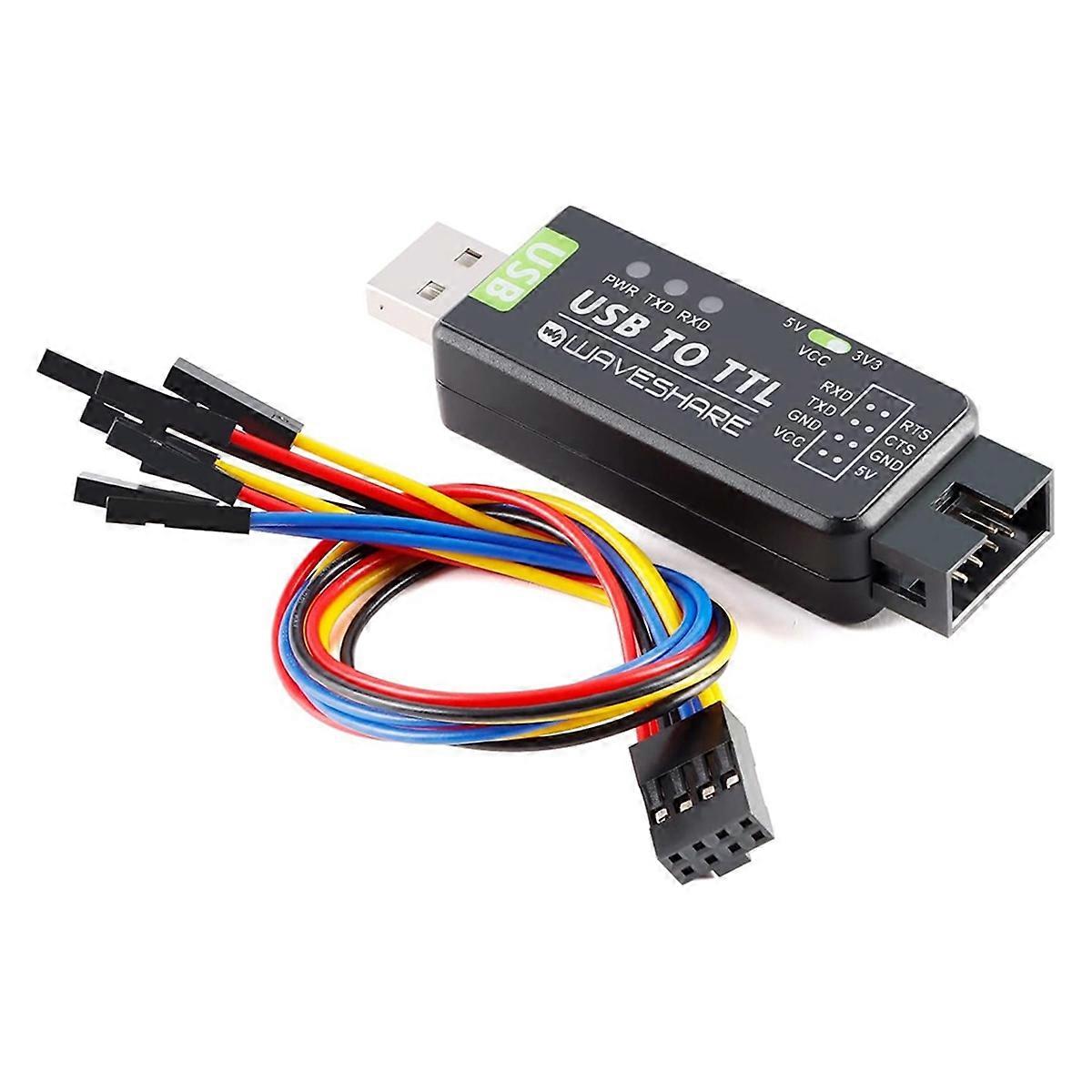 Industrial USB to Serial Adapter USB to UART Serial Adapter FT232RL Serial to USB Converter USB to TTL Adapter Module