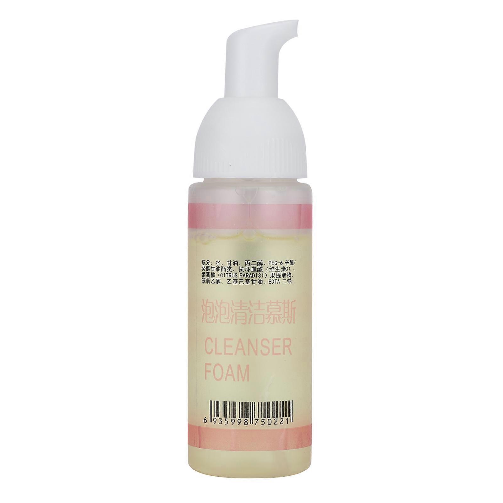 60ml Eyelash Extension Foam Cleaner Mild Deep Cleansing Makeup Remover