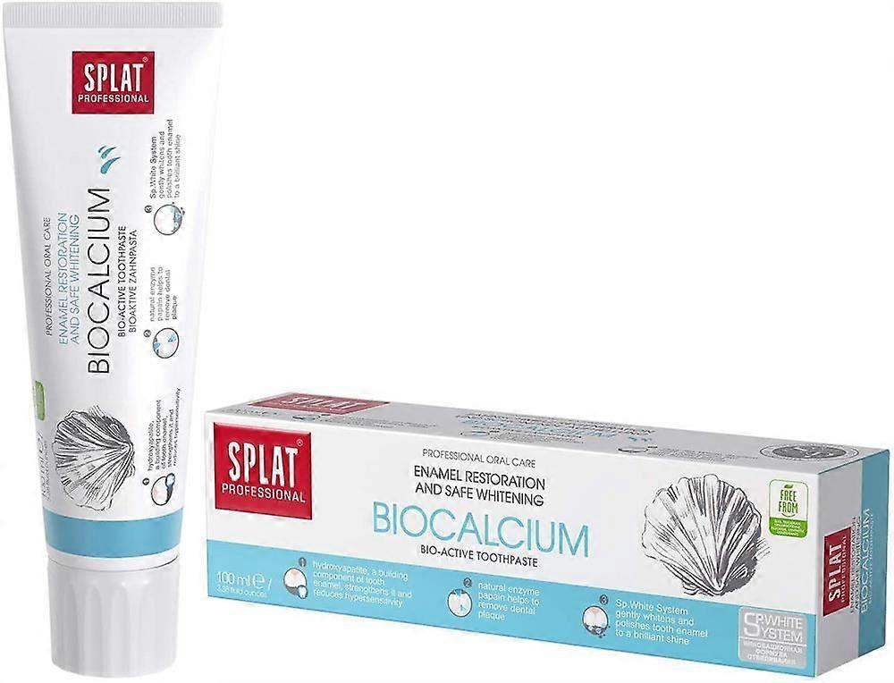 Splat Toothpaste Biocalcium 100ml - 5 Pack