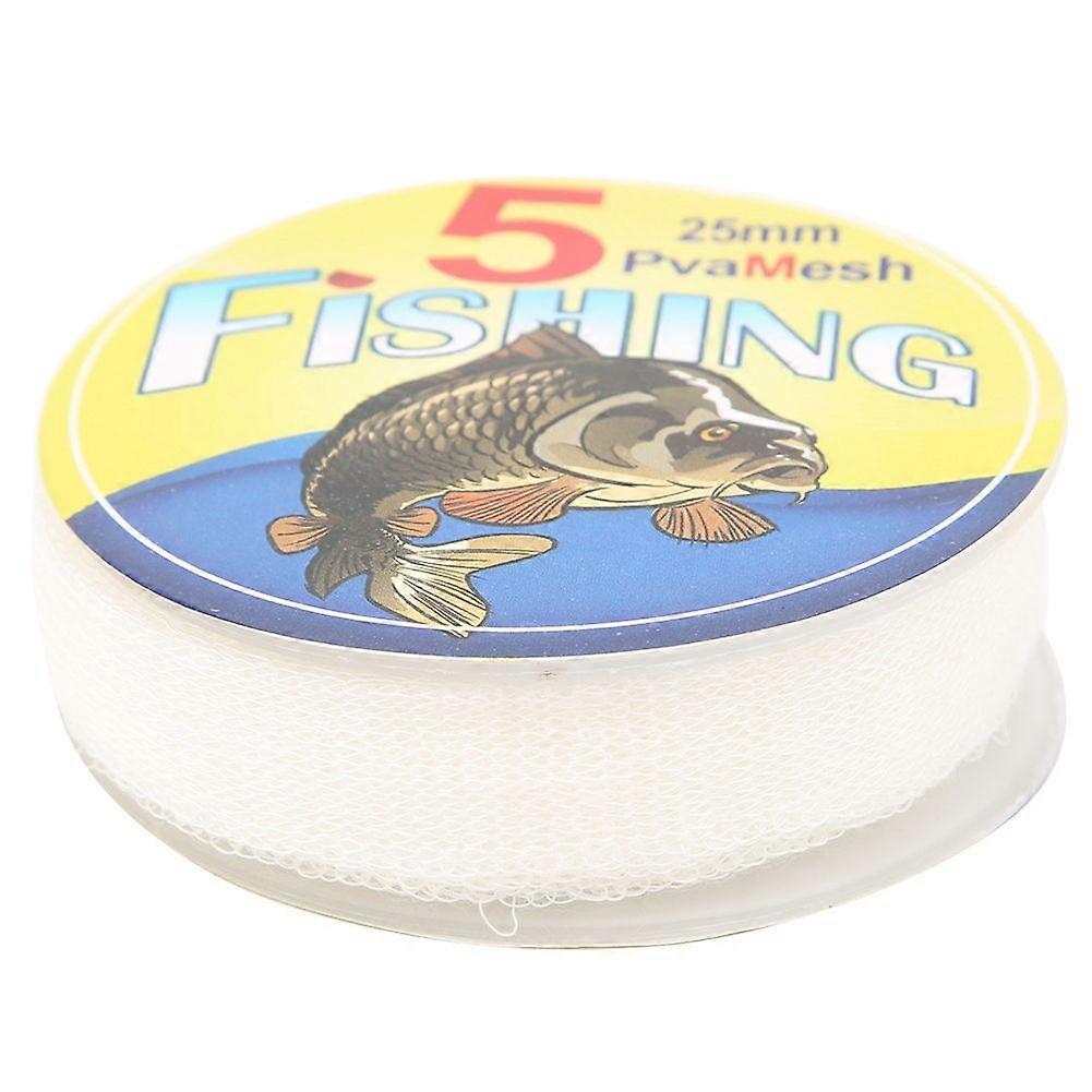5M PVA Fish Tools Nest Beater Water Soluble Net Fishing Load Bait Accessory (25mm)