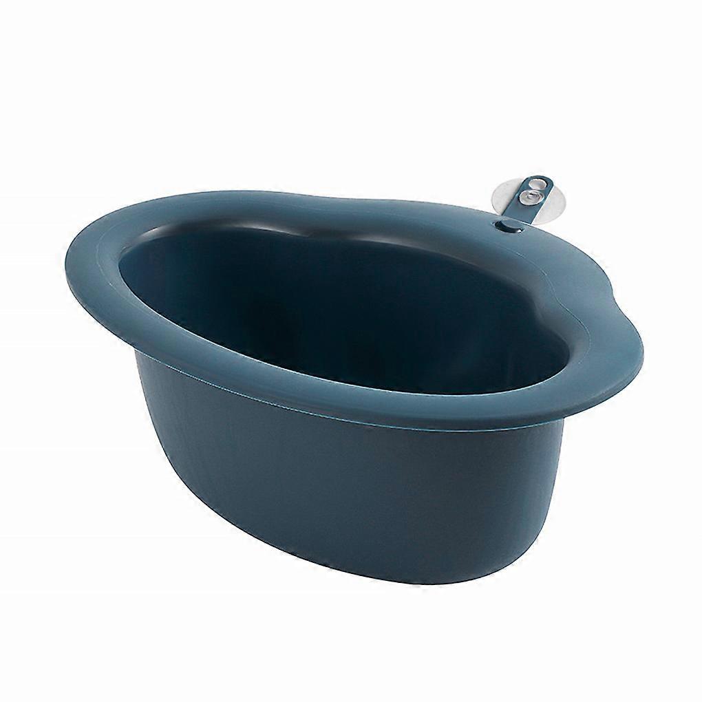Vegetable Drainer Basket Plastic Sink Strainer Triangular Kitchen Fruit Drainer Suction
