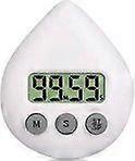 Digital Timer, Waterproof, Drop Shape, Energy Saver, Suction Cup Compact Timing