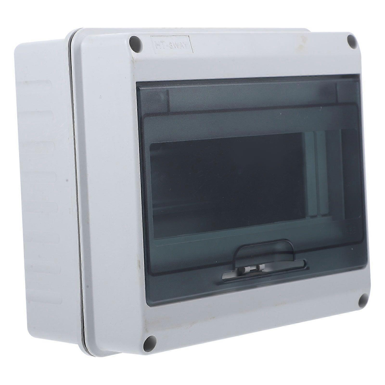 Breaker Box Circuit Breaker Box Distribution Protection Box 8-way Electric Box Protector