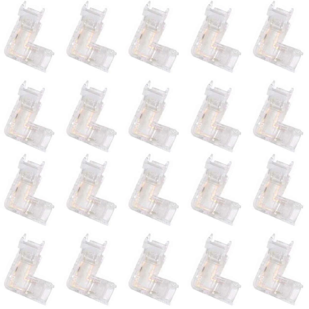 LED Light Strip Connector Right Angle Connector 5mm