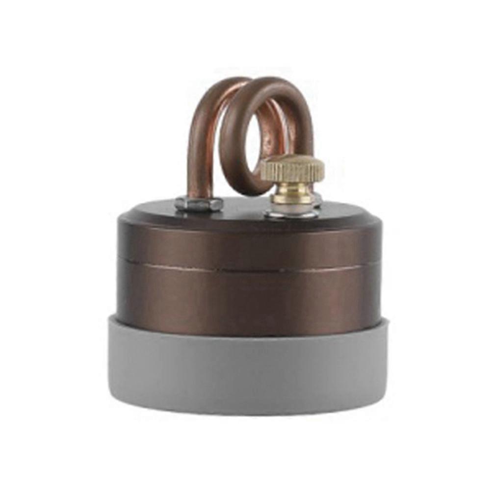 Mini Alcohol Stove Outdoor Portable Solid Shell Coffee color