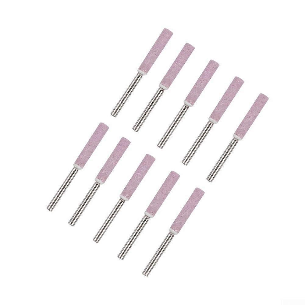 Grinding Stones 10 Pieces 4.8mm For Chainsaw Sharpening, Metal And Jade Polishing