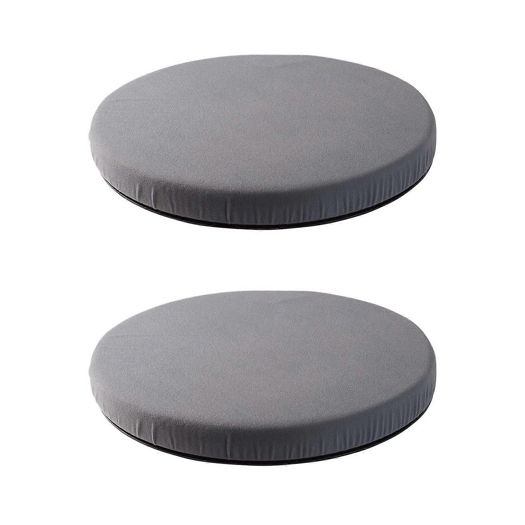 2X Swivel Car Seats, 360 Degree Rotating Swivel Car Chair Seat Cushion Soft Solid Mats Bottom Easy A