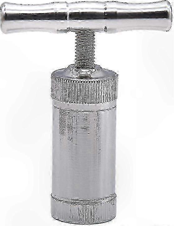 Durable Single Handle T-Compressor with Zinc Pollen Press for High-Pressure Tasks