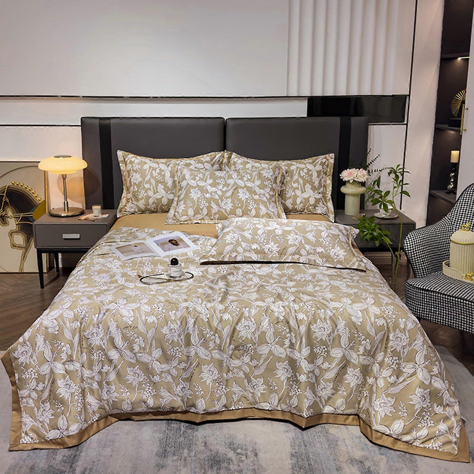 Cooling Comforter DoubleSided Blanket For Sweaty Sleepers Breathable Silk Lightweight Machine Washable Queen 150x200cm