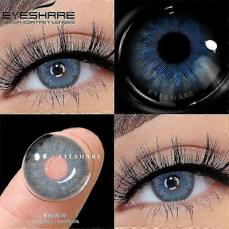 Yearly Cosmetic Contact Lenses, Natural Color Eye Contacts for Enhanced Beauty, Comfortable and Durable Soft Lens隐形字符