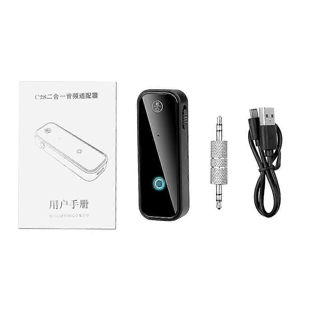 2 In 1 Wireless Bluetooth 5.0 Receiver Transmitter Adapter 3.5mm Jack For Car Music Audio Aux A2dp Headphone Reciever Handsfree 2025