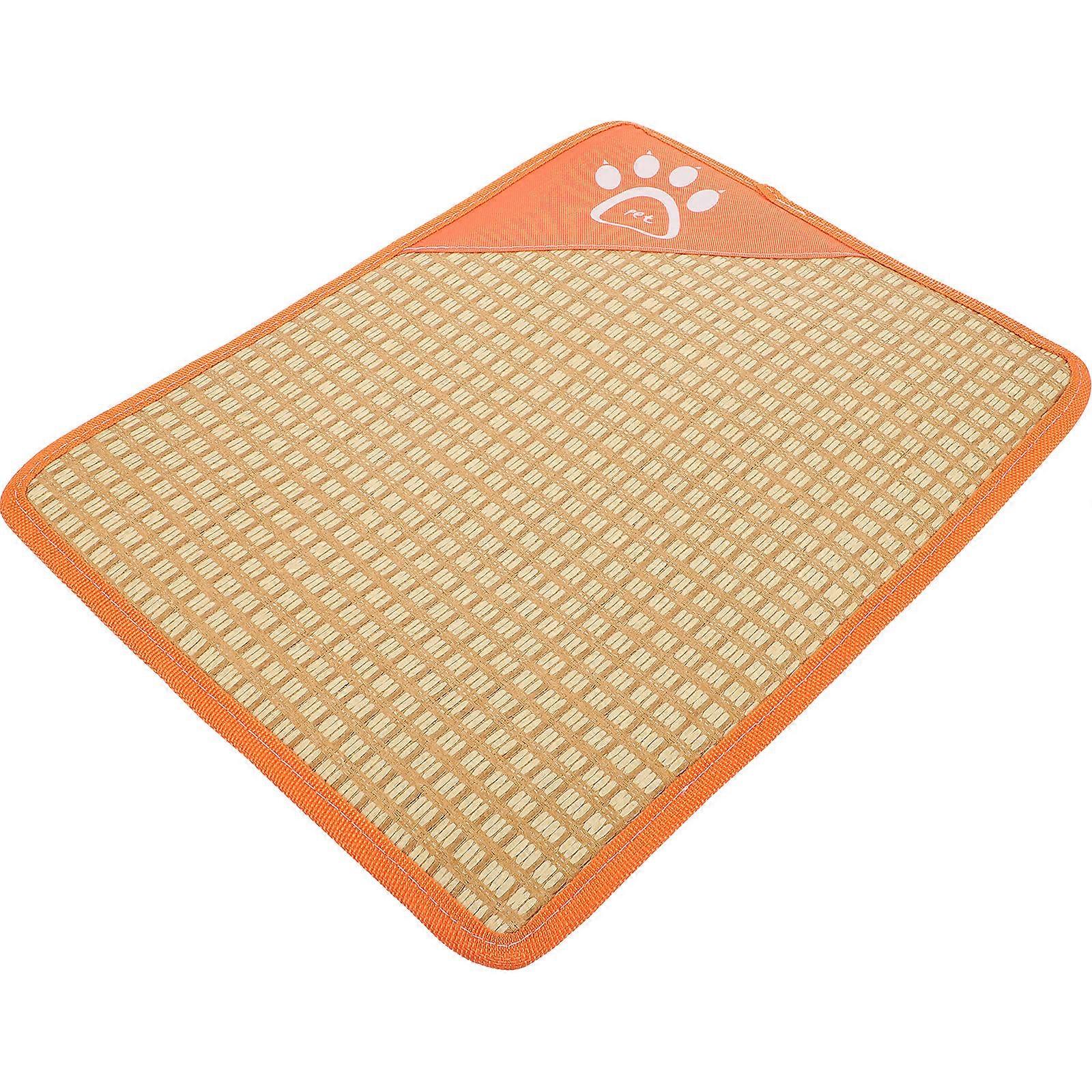 Cooling Pet Mat Dog Sleeping Bed for Summer Use 2Pcs Comfortable Nest
