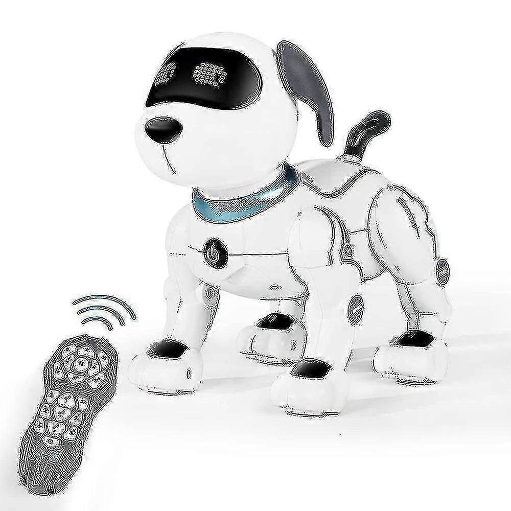 Voice-Controlled Robot Dog Toy with Walking Simulation and Intelligent Dancing Features for Children