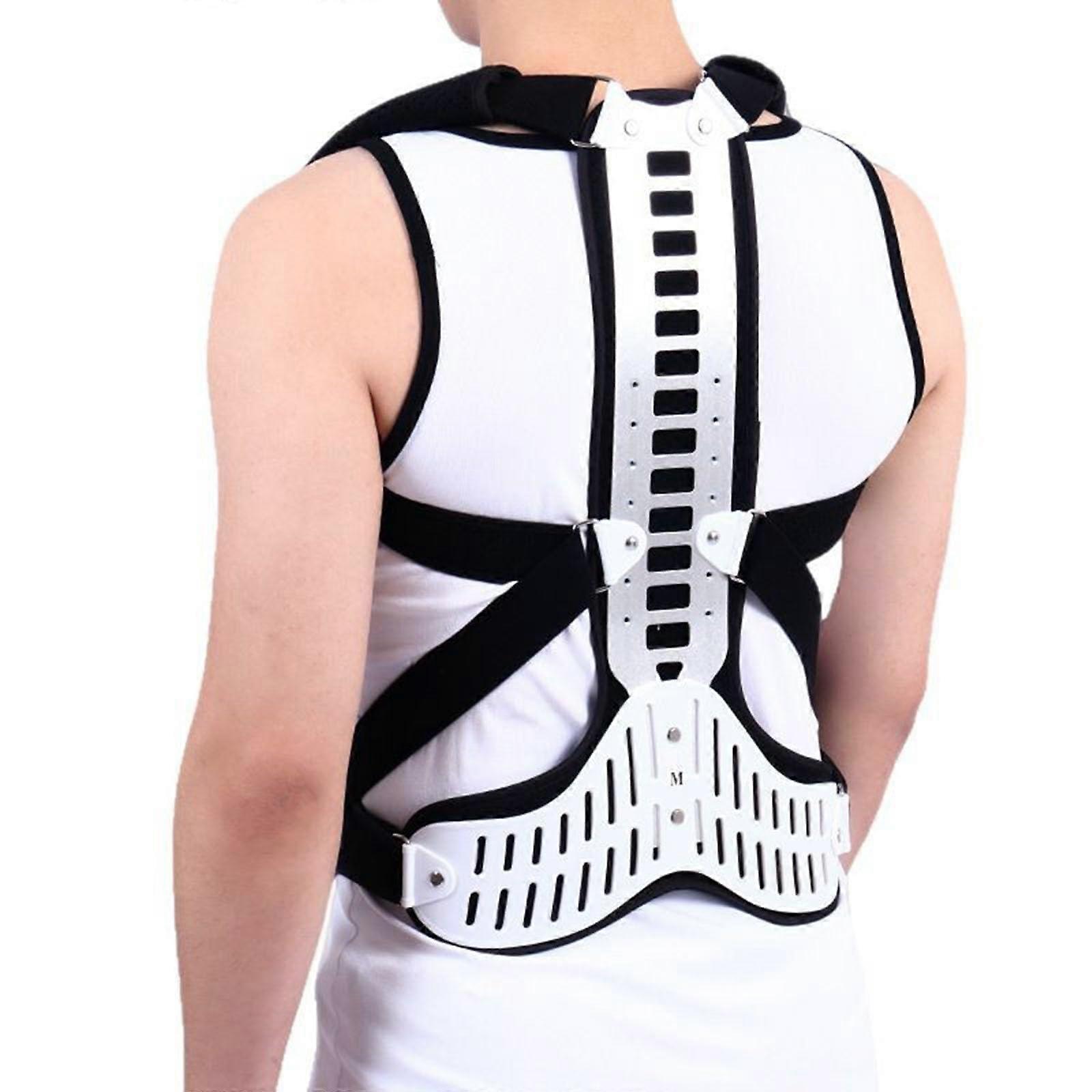 Adjustable Spinal Assist Orthotics, Posture Corrector, Kyphosis And Vertebral Compression, Hunched Back, Size L