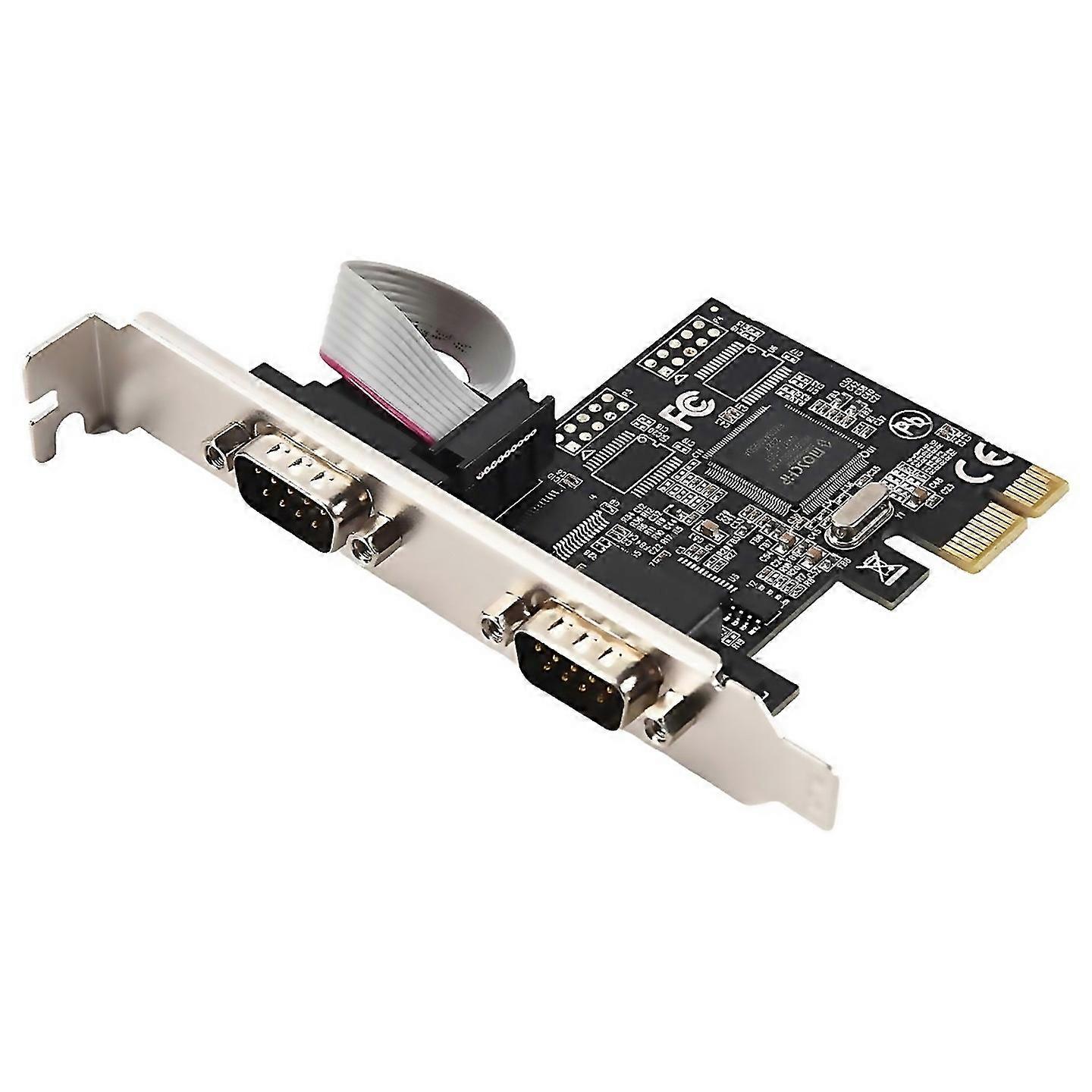 For Pcie To Serial Ports Rs232 Interface Pcie Pci Express Card Adapter